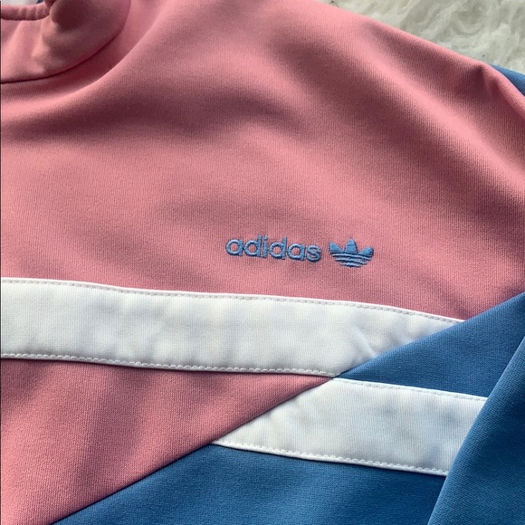 adidas Jackets & Blazers - Adidas Vintage Cotton Candy Track Jacket